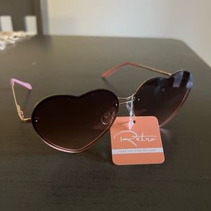 Heart shaped sunglasses